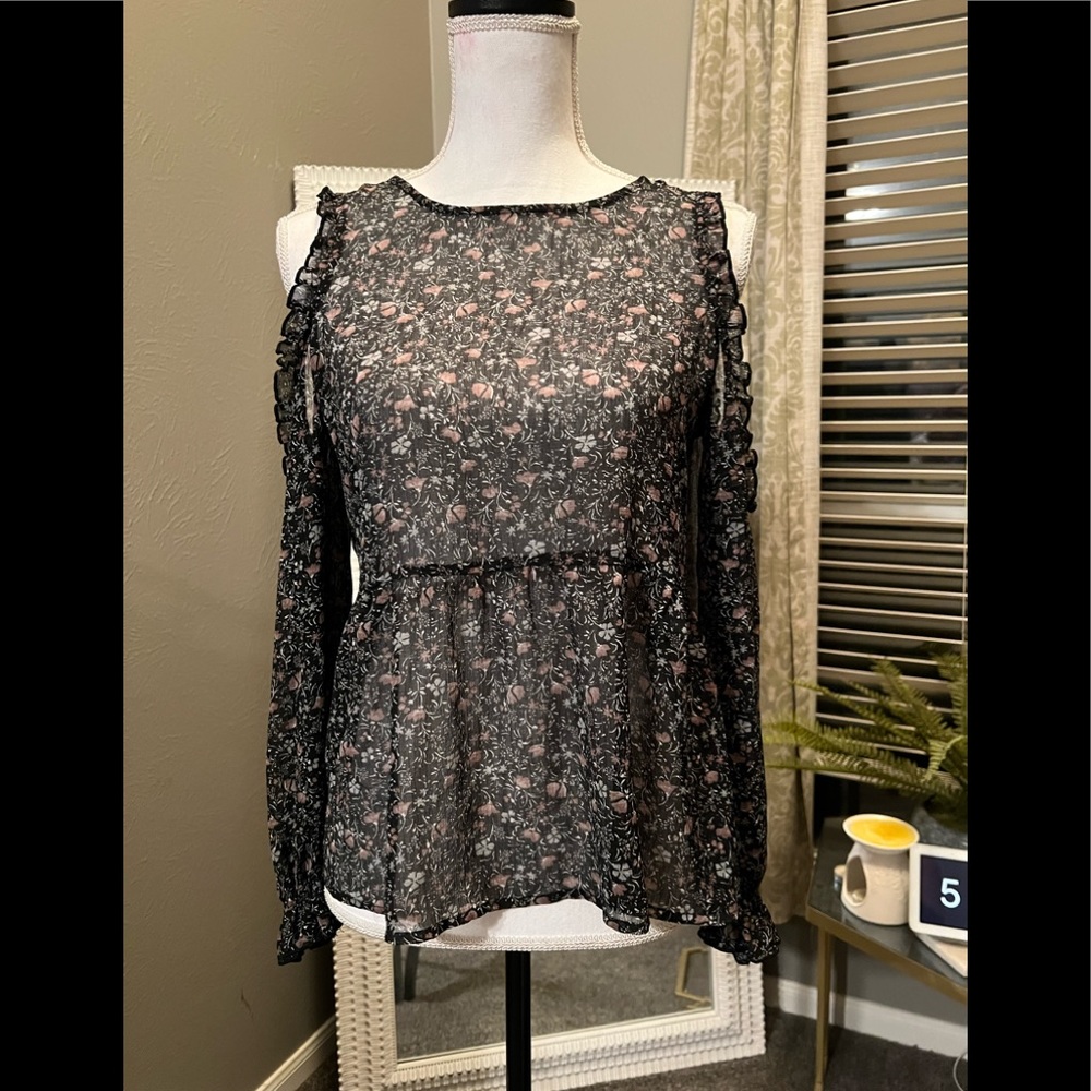 Gorgeous sheer blouse